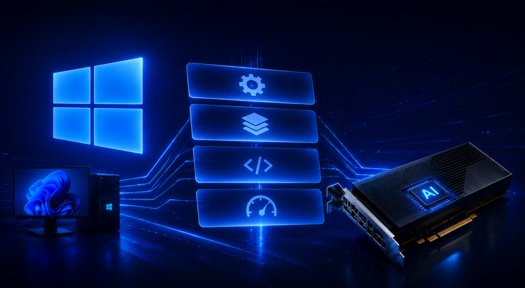Implementing PCIe software stack on windows