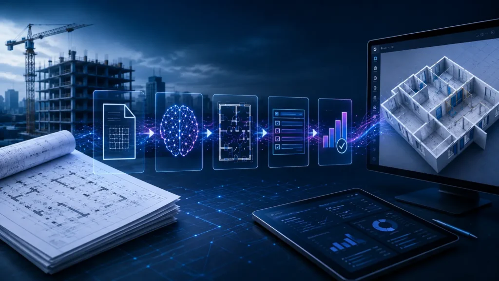 AI powered construction plan analysis